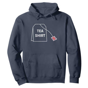 I Love English Tea UK Flag Hoodie Vintage British Humor TS10 Navy Print Your Wear