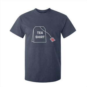 I Love English Tea UK Flag T Shirt For Kid Vintage British Humor TS10 Navy Print Your Wear