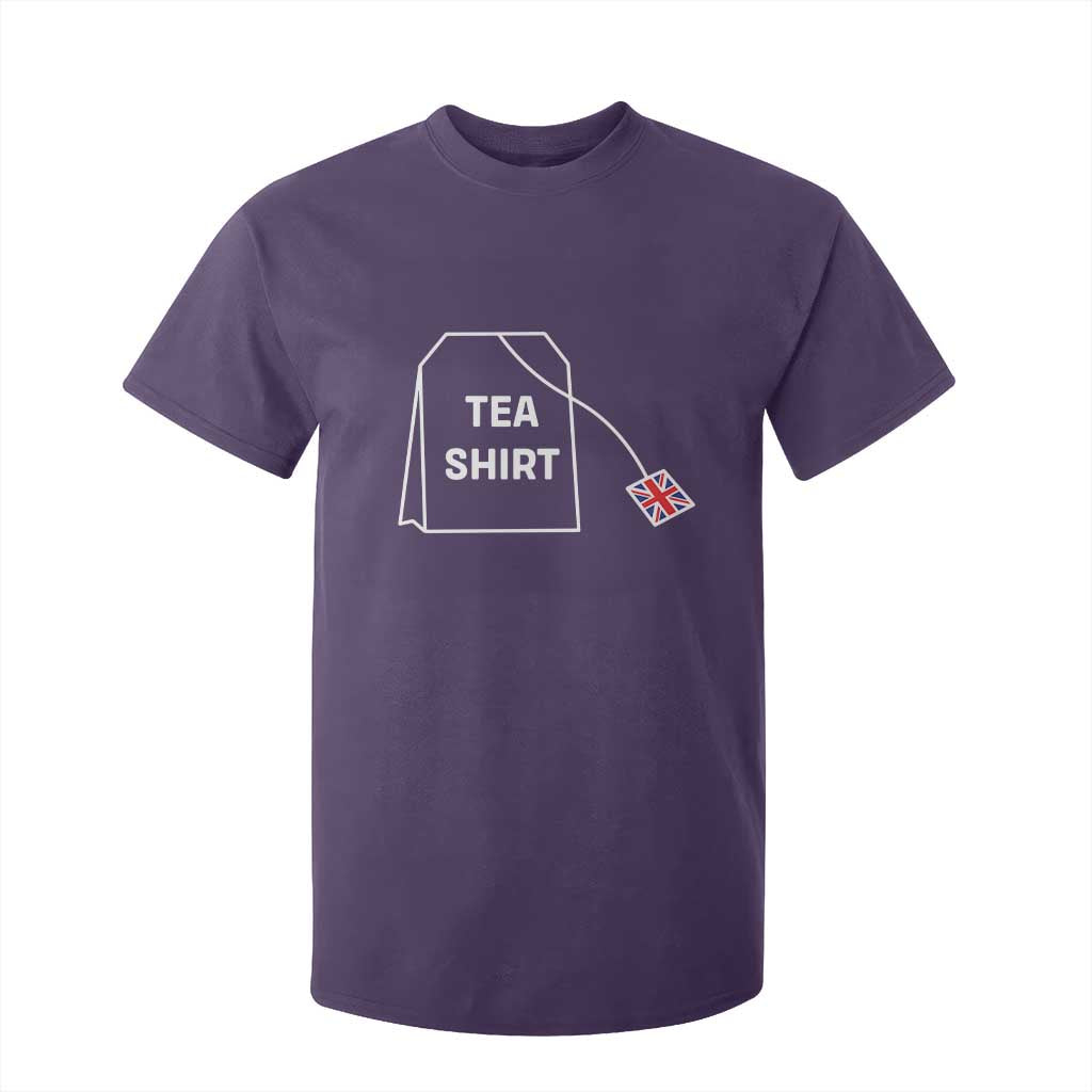 I Love English Tea UK Flag T Shirt For Kid Vintage British Humor TS10 Purple Print Your Wear