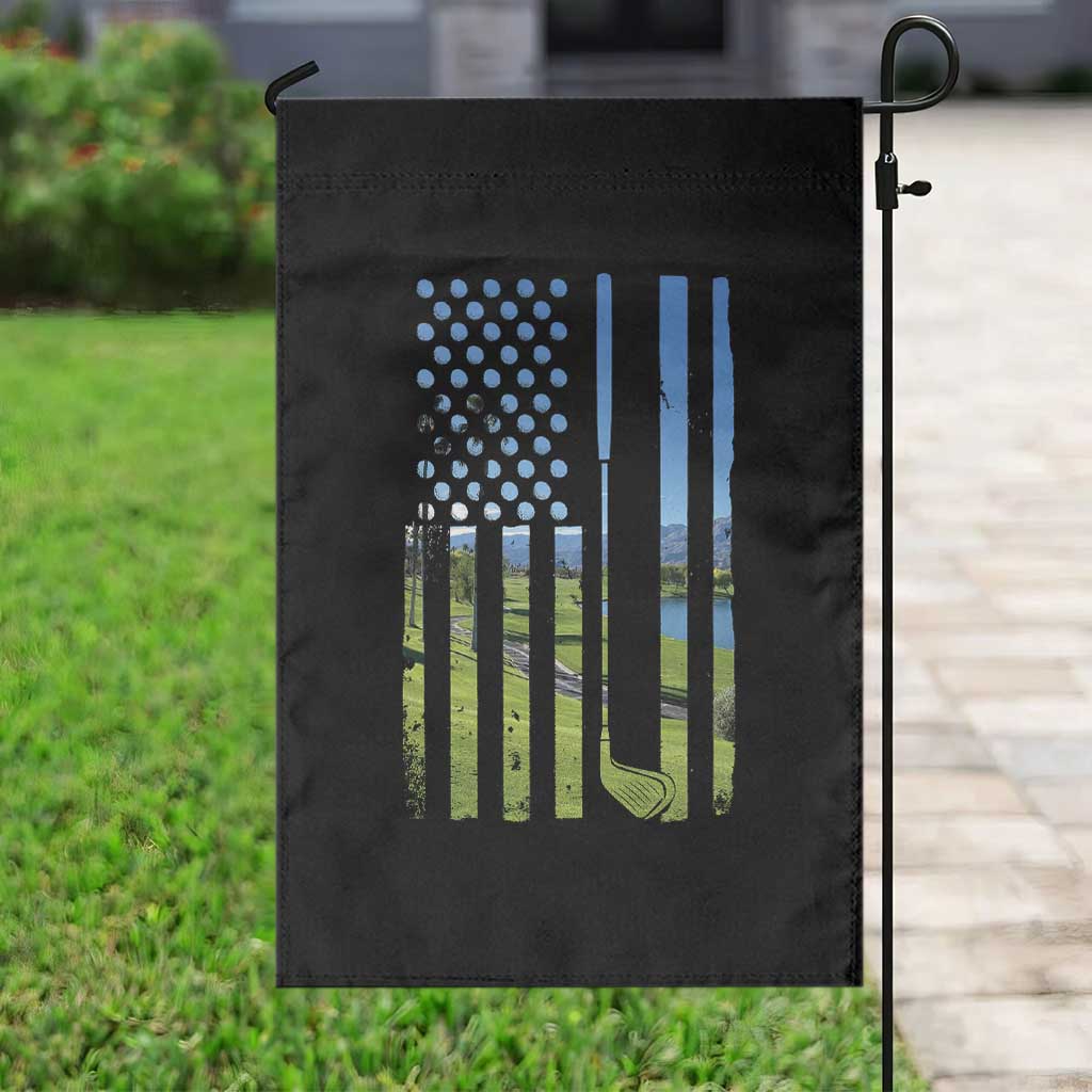 American Flag Golf Garden Flag Golfer Funny Golf Club Golfing TS10 Print Your Wear