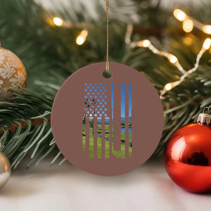 American Flag Golf Ceramic Ornament Golfer Funny Golf Club Golfing TS10 1pc Mocha Print Your Wear