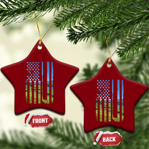 American Flag Golf Ceramic Ornament Golfer Funny Golf Club Golfing TS10 Print Your Wear