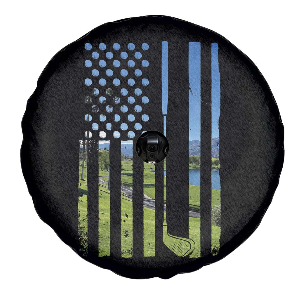 American Flag Golf Spare Tire Cover Golfer Funny Golf Club Golfing TS10 Print Your Wear