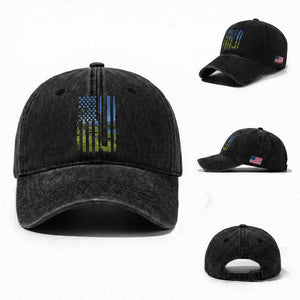 American Flag Golf Washed Cotton Baseball Cap Golfer Funny Golf Club Golfing TS10 Washed Cap Universal Fit Black Print Your Wear