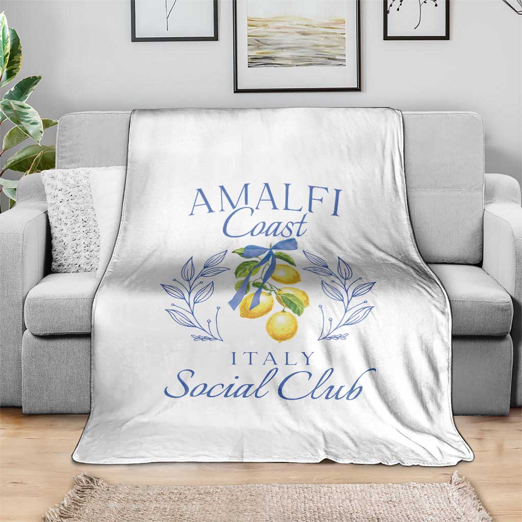 Amalfi Coast Throw Blanket Sorrento Italy Vacation Gift TS10 Print Your Wear