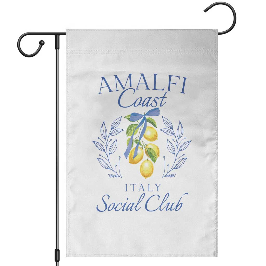 Amalfi Coast Garden Flag Sorrento Italy Vacation Gift TS10 White Print Your Wear