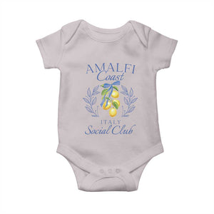 Amalfi Coast Baby Onesie Sorrento Italy Vacation Gift TS10 Ice Gray Print Your Wear