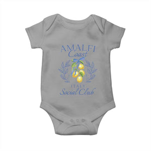 Amalfi Coast Baby Onesie Sorrento Italy Vacation Gift TS10 Sport Gray Print Your Wear