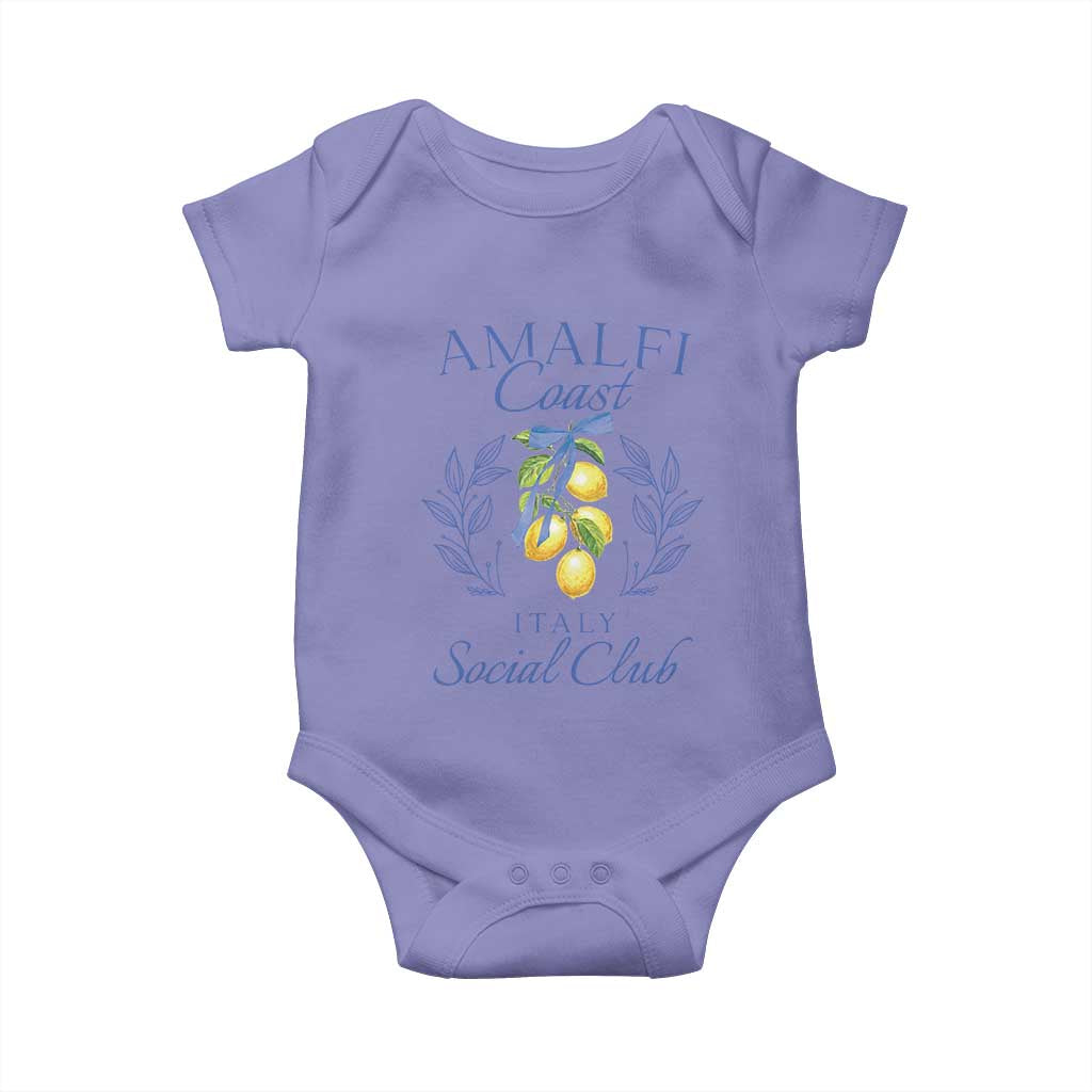 Amalfi Coast Baby Onesie Sorrento Italy Vacation Gift TS10 Violet Print Your Wear