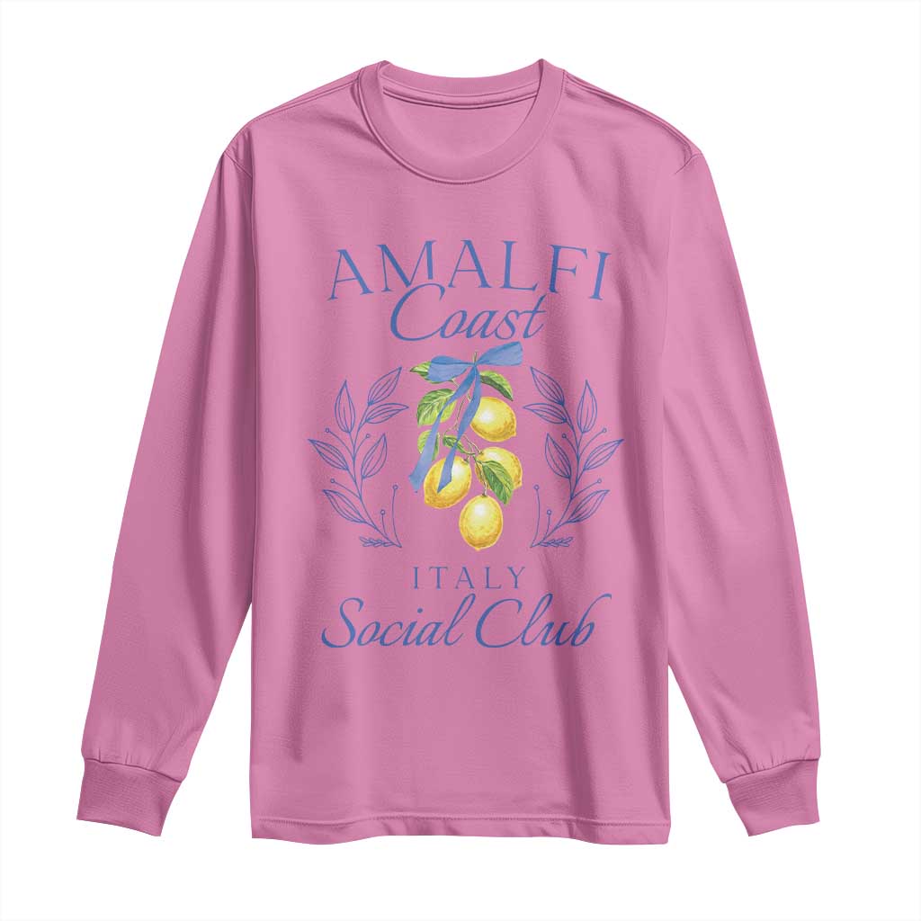Amalfi Coast Long Sleeve Shirt Sorrento Italy Vacation Gift TS10 Azalea Print Your Wear
