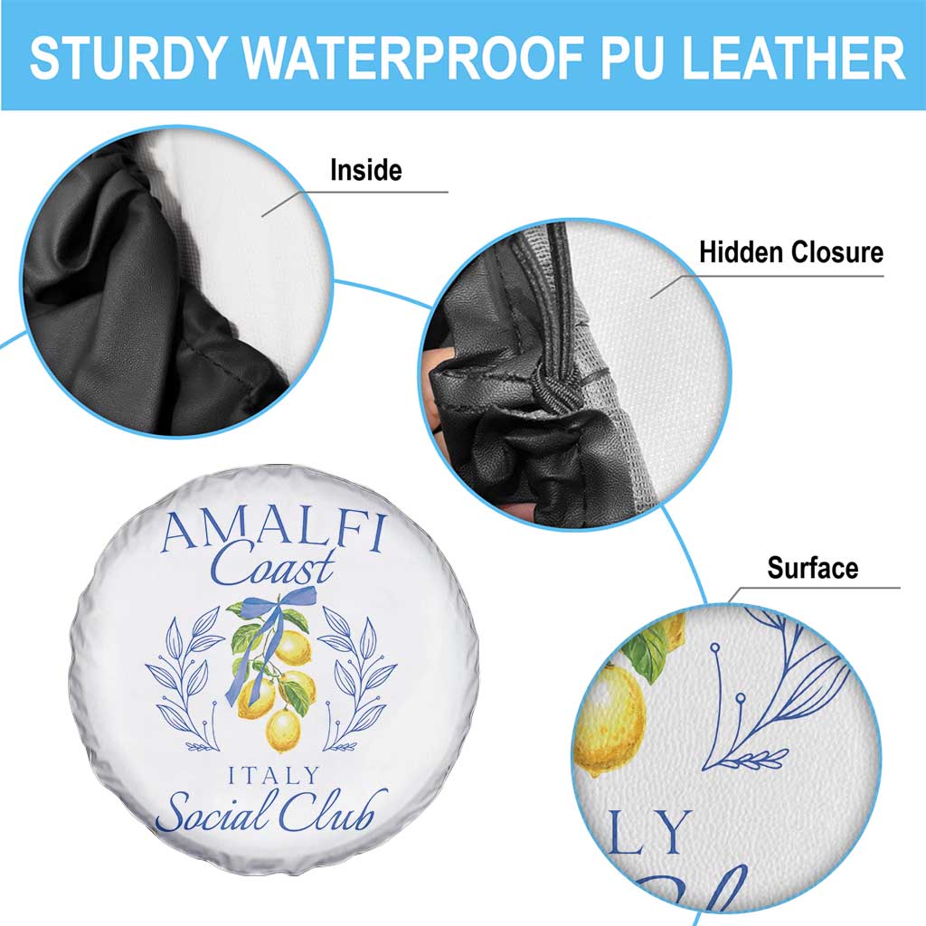 Amalfi Coast Spare Tire Cover Sorrento Italy Vacation Gift TS10 Print Your Wear