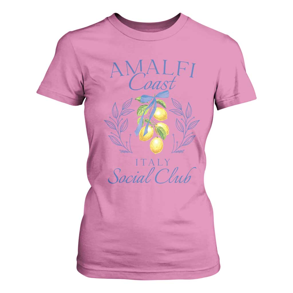 Amalfi Coast T Shirt For Women Sorrento Italy Vacation Gift TS10 Azalea Print Your Wear