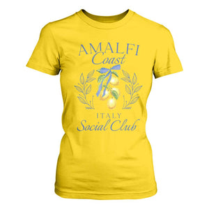 Amalfi Coast T Shirt For Women Sorrento Italy Vacation Gift TS10 Daisy Print Your Wear