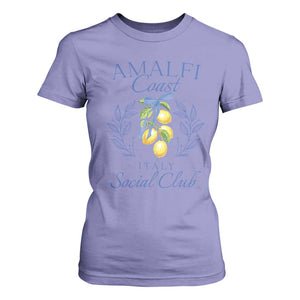 Amalfi Coast T Shirt For Women Sorrento Italy Vacation Gift TS10 Violet Print Your Wear