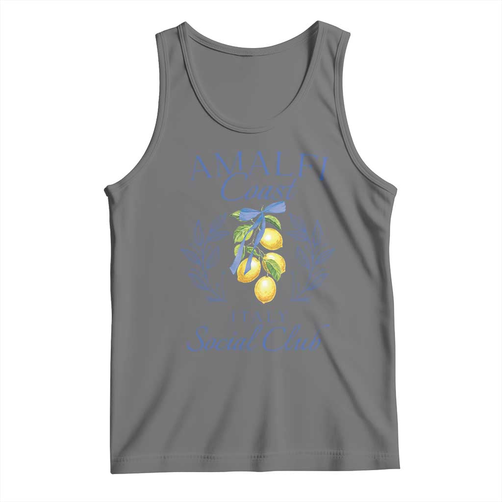 Amalfi Coast Tank Top Sorrento Italy Vacation Gift TS10 Black Heather Print Your Wear