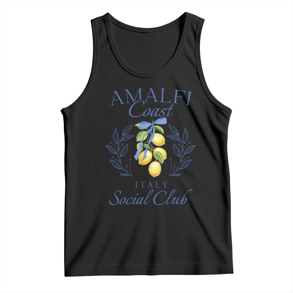 Amalfi Coast Tank Top Sorrento Italy Vacation Gift TS10 Black Print Your Wear