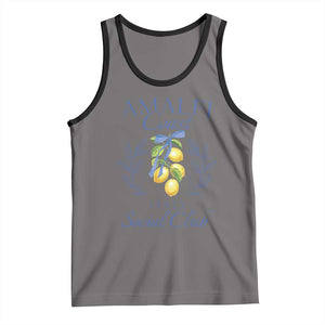 Amalfi Coast Tank Top Sorrento Italy Vacation Gift TS10 Deep Heather Black Print Your Wear