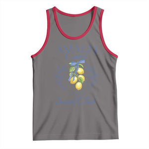 Amalfi Coast Tank Top Sorrento Italy Vacation Gift TS10 Deep Heather Red Print Your Wear