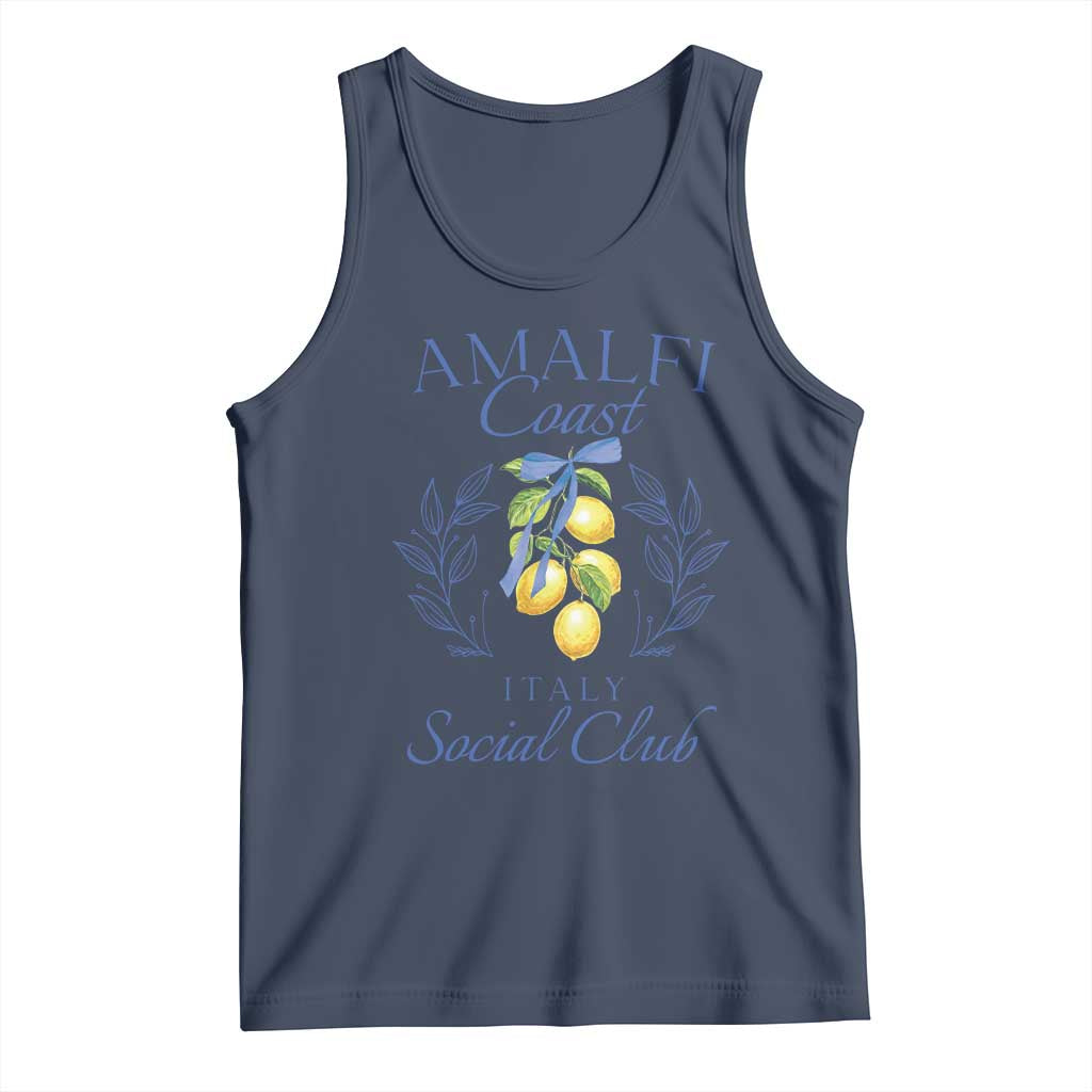 Amalfi Coast Tank Top Sorrento Italy Vacation Gift TS10 Navy Print Your Wear