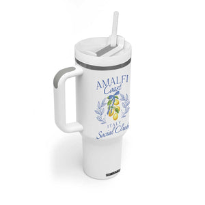 Amalfi Coast Tumbler With Handle Sorrento Italy Vacation Gift TS10 Print Your Wear
