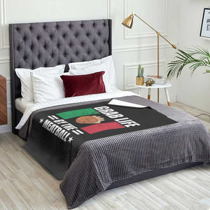 Funny Meatball Throw Blanket Italian Food Italy Flag TS10 Print Your Wear