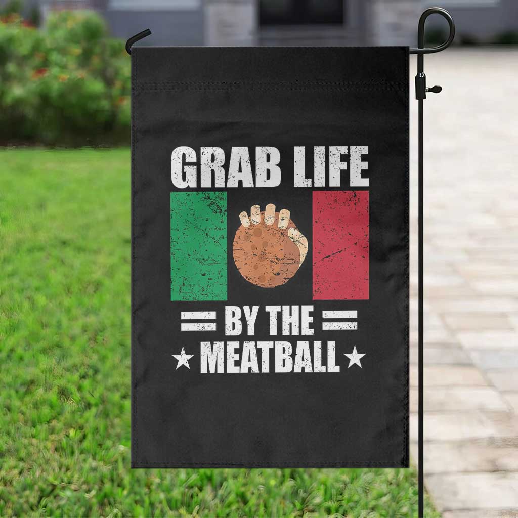 Funny Meatball Garden Flag Italian Food Italy Flag TS10 Print Your Wear