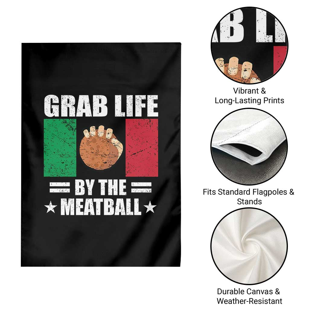 Funny Meatball Garden Flag Italian Food Italy Flag TS10 Print Your Wear