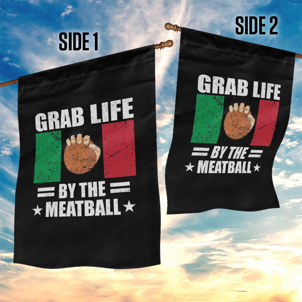Funny Meatball Garden Flag Italian Food Italy Flag TS10 Print Your Wear