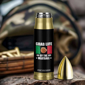 Funny Meatball Bullet Tumbler Italian Food Italy Flag TS10 Print Your Wear