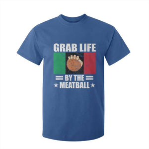 Funny Meatball T Shirt For Kid Italian Food Italy Flag TS10 Royal Blue Print Your Wear