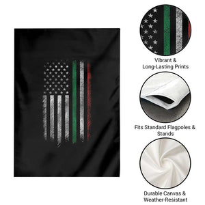 Italian American Flag Garden Flag Retro Italy Flag Italian Family TS10 Print Your Wear