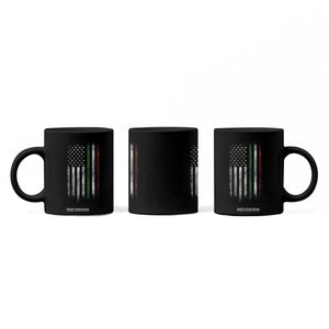 Italian American Flag Coffee Mug Retro Italy Flag Italian Family TS10 Print Your Wear
