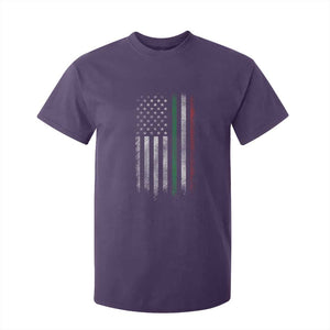 Italian American Flag T Shirt For Kid Retro Italy Flag Italian Family TS10 Purple Print Your Wear