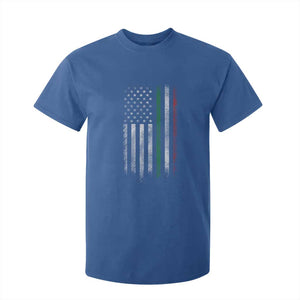 Italian American Flag T Shirt For Kid Retro Italy Flag Italian Family TS10 Royal Blue Print Your Wear