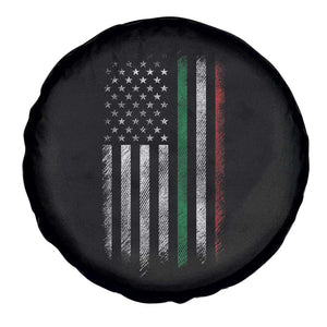Italian American Flag Spare Tire Cover Retro Italy Flag Italian Family TS10 Print Your Wear