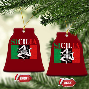 Italian Flag Ceramic Ornament Pisa Tower Colosseum Classic Scooter Retro TS10 Print Your Wear
