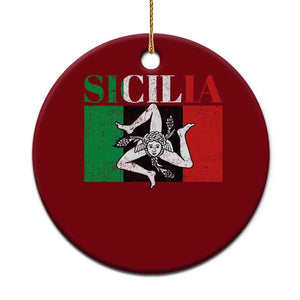 Italian Flag Ceramic Ornament Pisa Tower Colosseum Classic Scooter Retro TS10 1pc Red Print Your Wear