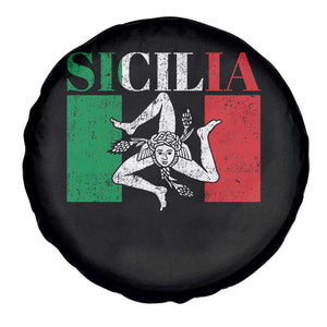 Italian Flag Spare Tire Cover Pisa Tower Colosseum Classic Scooter Retro TS10 Print Your Wear