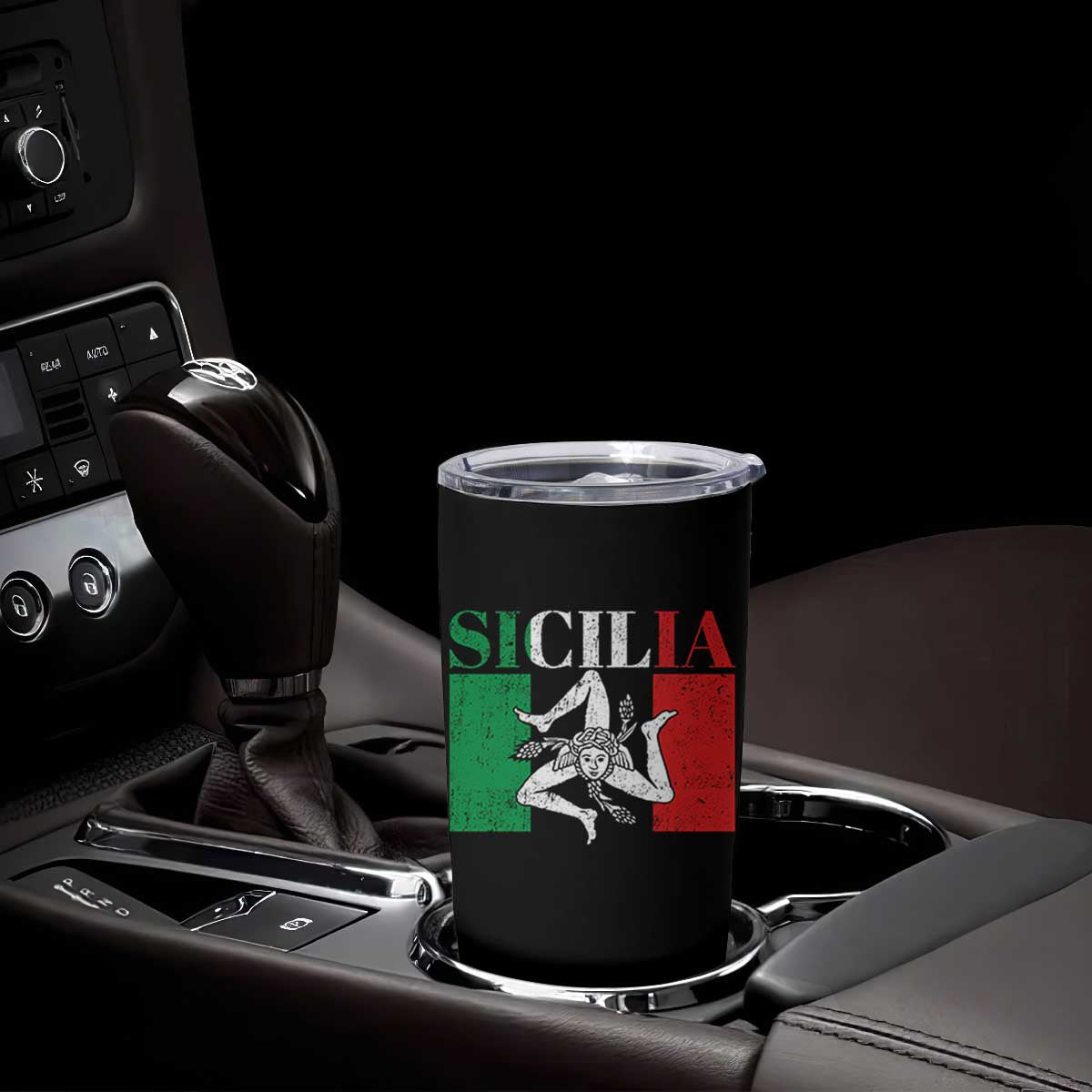 Italian Flag Tumbler Cup Pisa Tower Colosseum Classic Scooter Retro TS10 Print Your Wear
