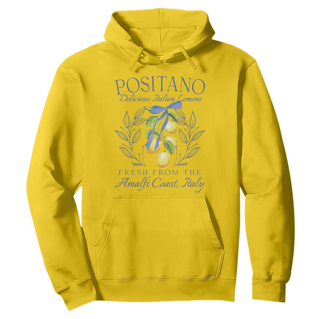 Positano Italy Hoodie Amalfi Coast Italian Lemons Town Italy Vacation TS10 Daisy Print Your Wear