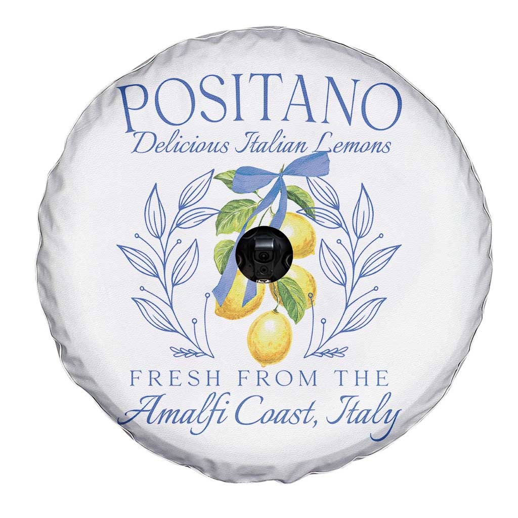 Positano Italy Spare Tire Cover Amalfi Coast Italian Lemons Town Italy Vacation TS10 Print Your Wear