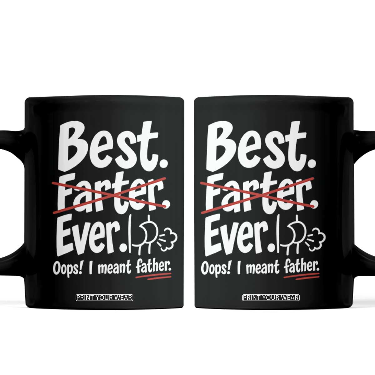 Retro Dad Worlds Best Farter I Mean Father Coffee Mug Funny Gag Gift Birthday Husband Dad Fathers Day
