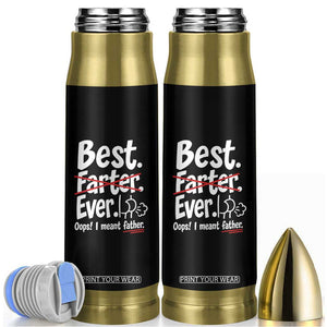 Retro Dad Worlds Best Farter I Mean Father Bullet Tumbler Funny Gag Gift Birthday Husband Dad Fathers Day