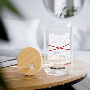 Retro Dad Worlds Best Farter I Mean Father Glass Can Funny Gag Gift Birthday Husband Dad Fathers Day