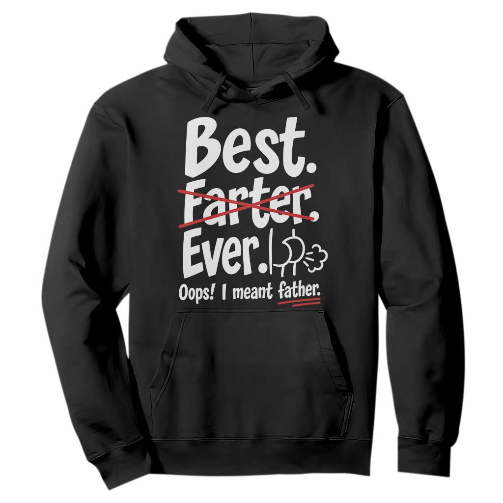 Retro Dad Worlds Best Farter I Mean Father Hoodie Funny Gag Gift Birthday Husband Dad Fathers Day