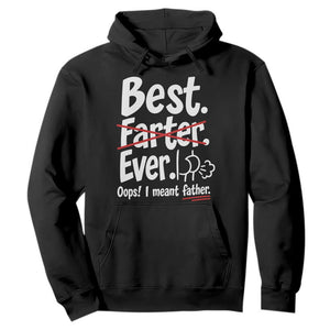 Retro Dad Worlds Best Farter I Mean Father Hoodie Funny Gag Gift Birthday Husband Dad Fathers Day
