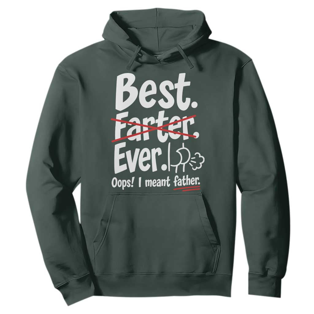 Retro Dad Worlds Best Farter I Mean Father Hoodie Funny Gag Gift Birthday Husband Dad Fathers Day