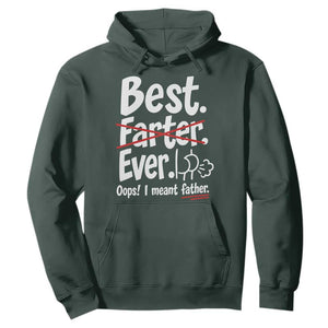 Retro Dad Worlds Best Farter I Mean Father Hoodie Funny Gag Gift Birthday Husband Dad Fathers Day
