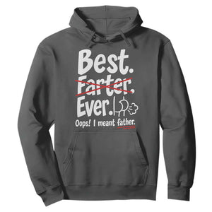 Retro Dad Worlds Best Farter I Mean Father Hoodie Funny Gag Gift Birthday Husband Dad Fathers Day