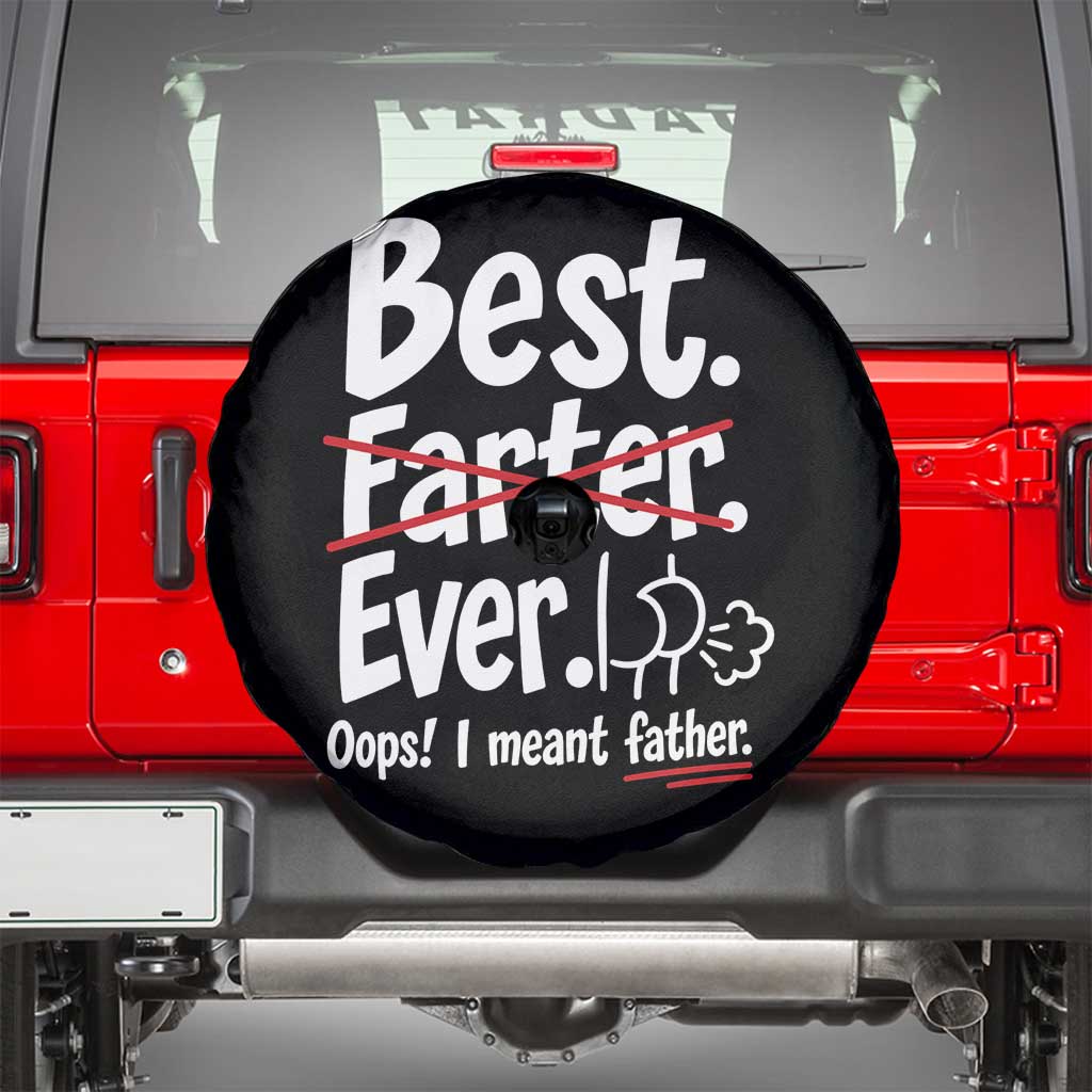 Retro Dad Worlds Best Farter I Mean Father Spare Tire Cover Funny Gag Gift Birthday Husband Dad Fathers Day